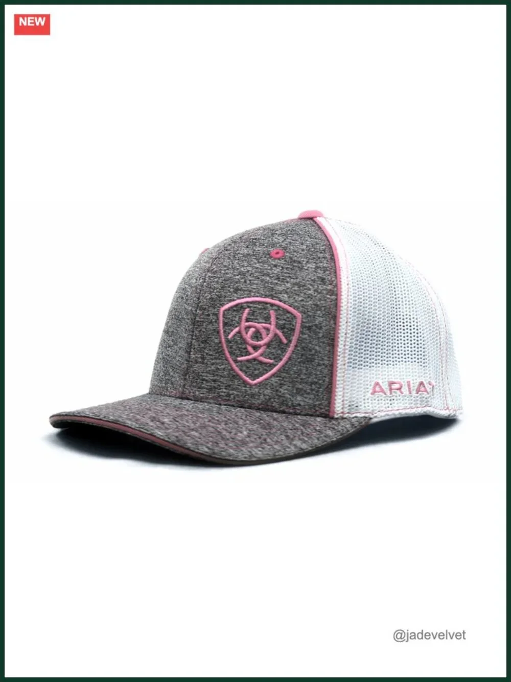 Adjustable Snapback Hat with Mesh Back